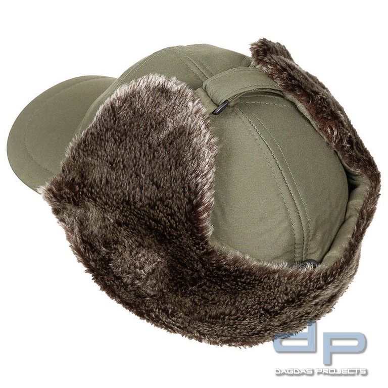 Winter Cap, "Trapper", oliv