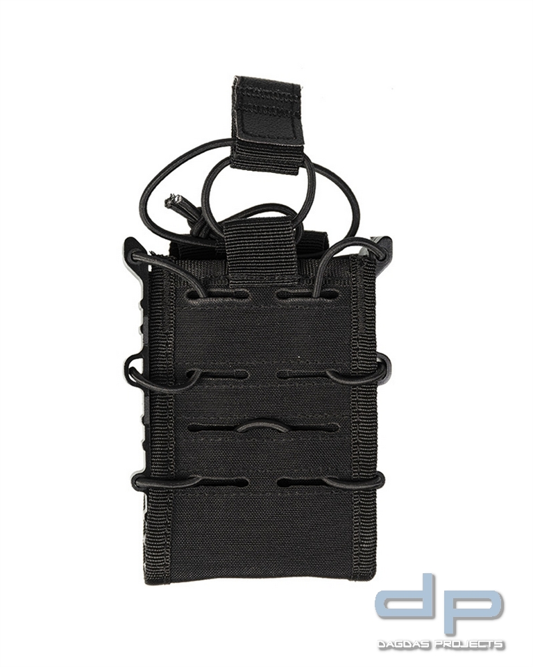 MAG.TASCHE OPEN TOP FLEX SINGLE SCHWARZ VPE 5