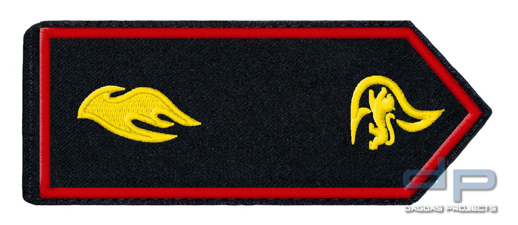 SCHULTERKLAPPENPAAR FEUERWEHR, BADEN-WÜRTTEMBERG STELLV. LANDESJUGENDLEITER