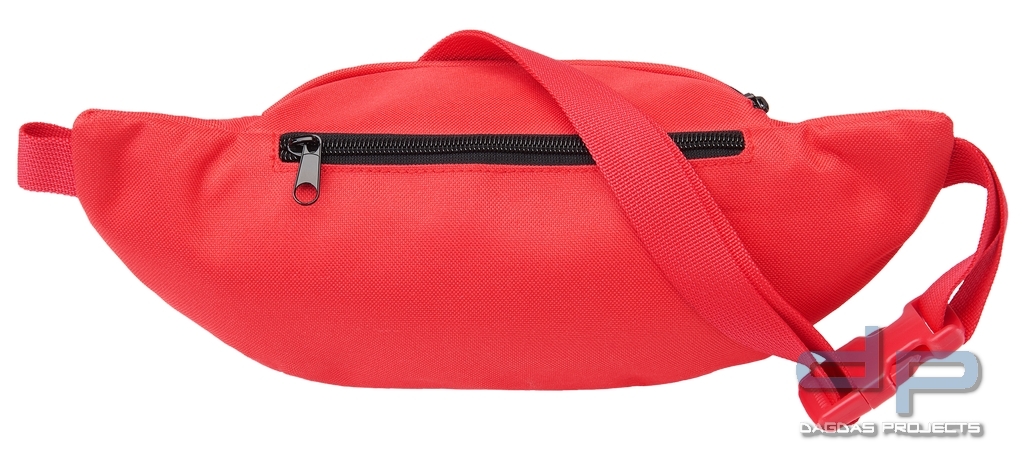 Behördenhüfttasche mit Wunschaufdruck in reflex silber