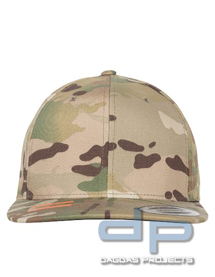 Classic Snapback Multicam in Schwarz Multicam und Multicam