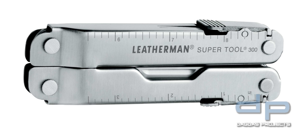 Leatherman SUPER TOOL 300 Silber mit Premium Holster