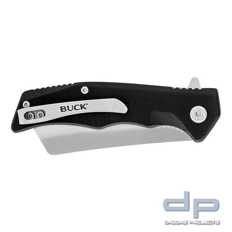 Buck Einhandmesser TRUNK 252 schwarz