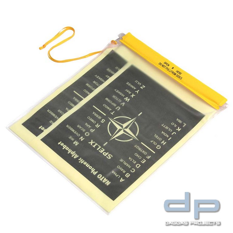 PVC Waterproof Dokumententasche Groß