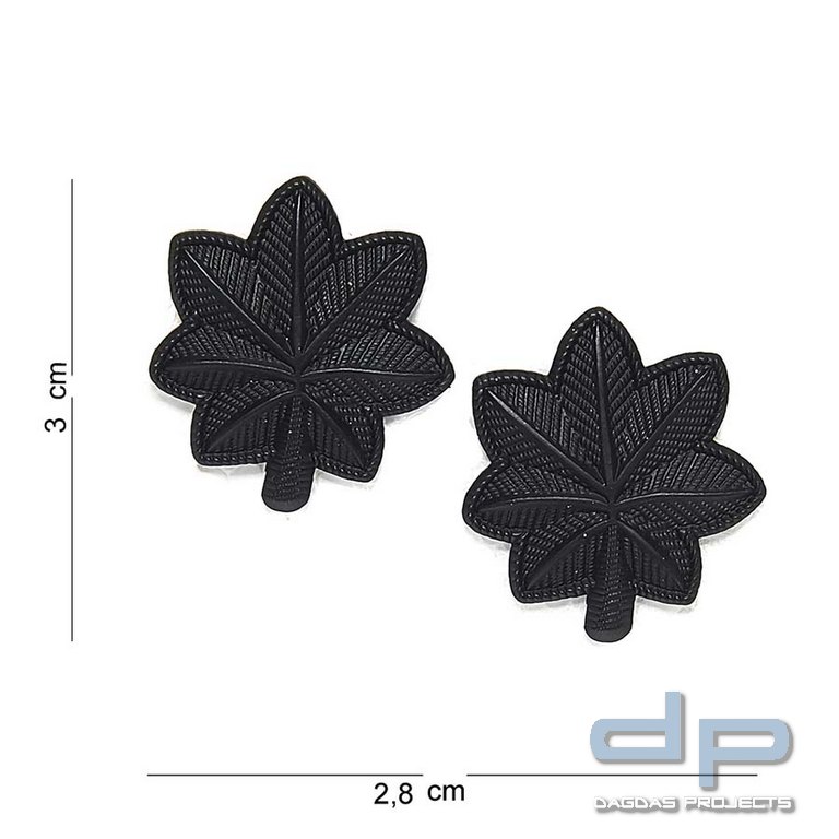 Emblem Major schwarz