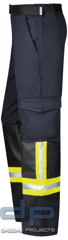 Bundhose Perception mit Knieverstärkung FR, 265 gr/m² dunkelblau
