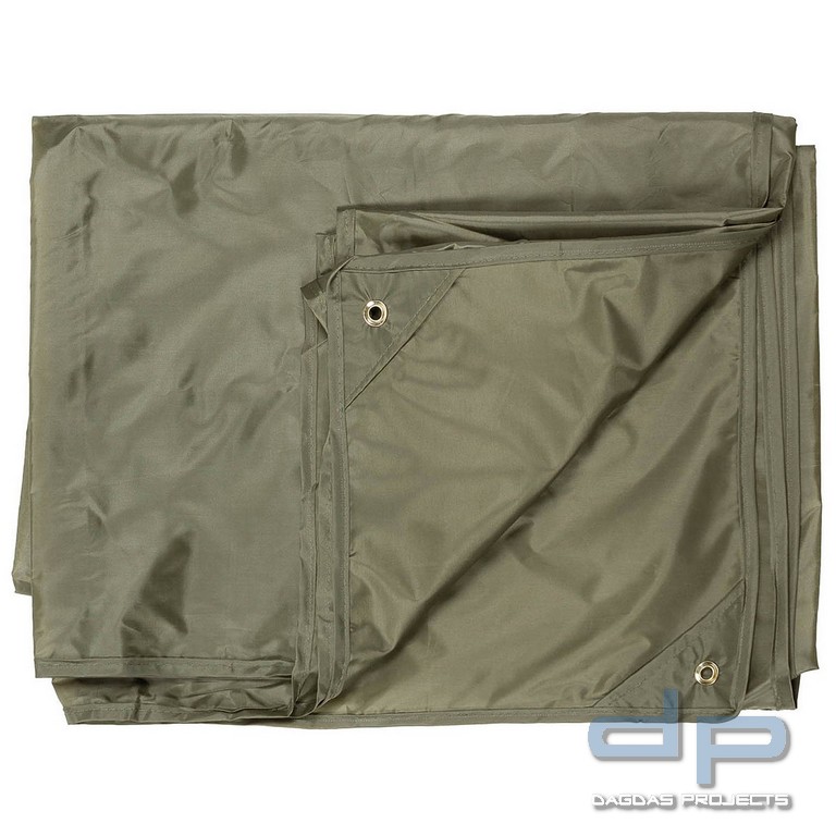 Mehrzweckplane, "Tarp", oliv, ca. 300 x 500 cm