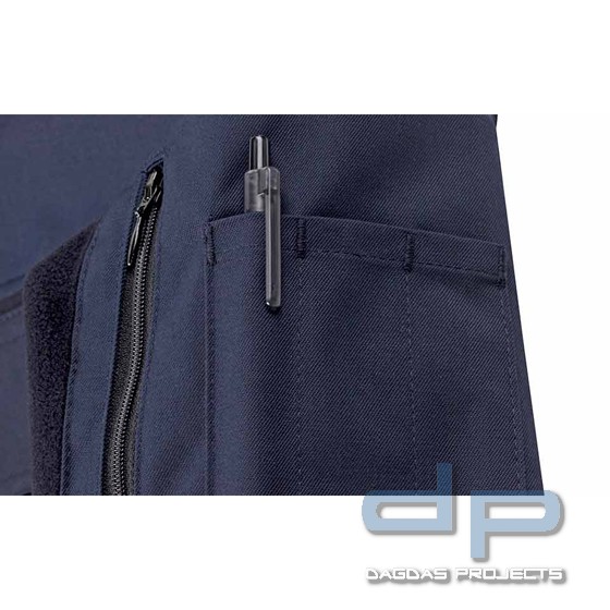 S-GARD Fleece-Jacke COMMAND Farbe dunkelblau, mit Stehkragen