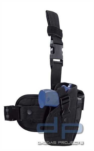 Tiefziehholster Condor Universal Leg Holster Black
