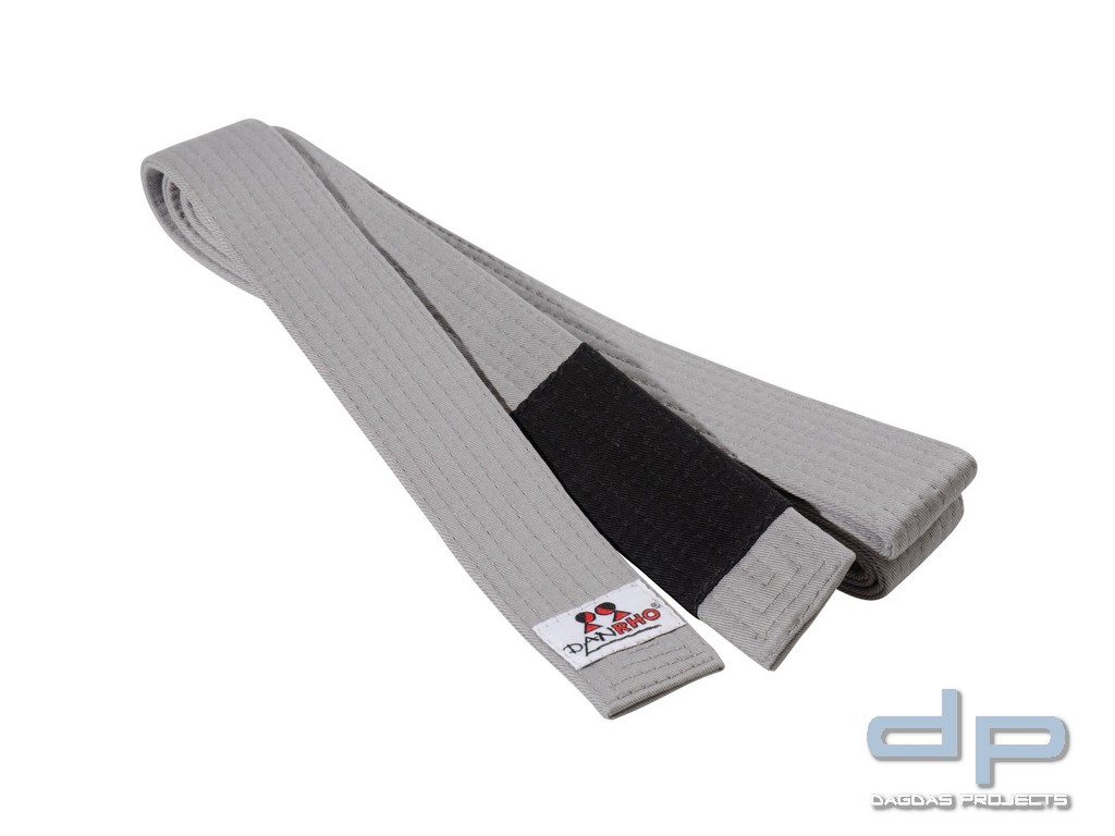DANRHO IBJJF Kindergürtel Grau