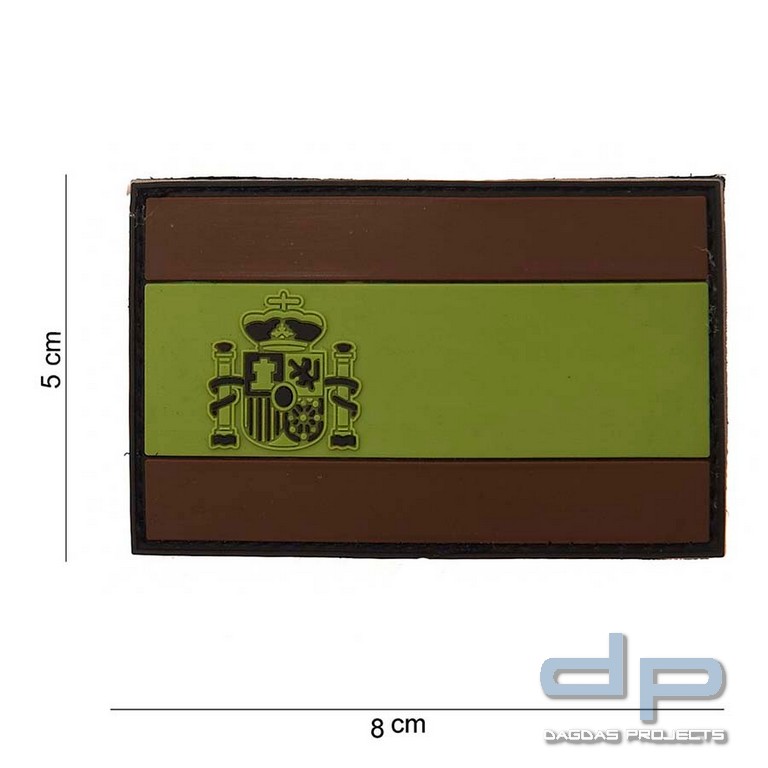 Emblem 3D PVC Spanien Subdued