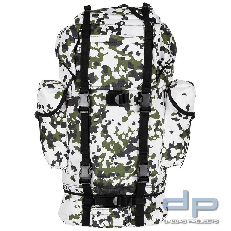 BW Kampfrucksack, snow camo, groß, Mod.