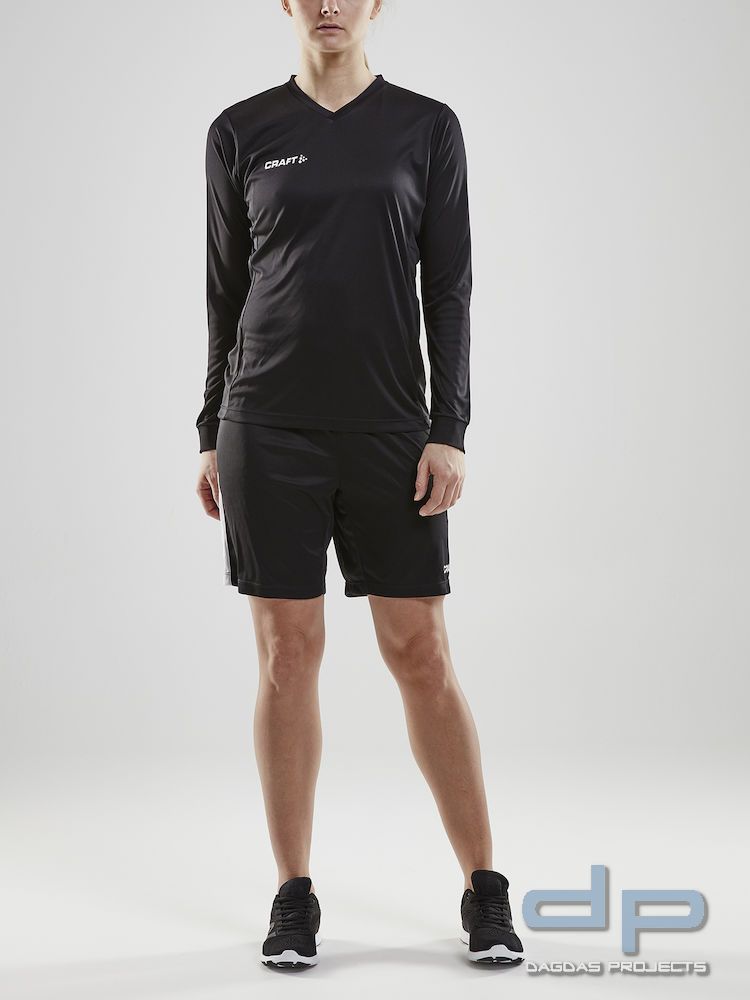 Trikot SQUAD Jersey Solid langarm für Damen in verschiedenen Farben