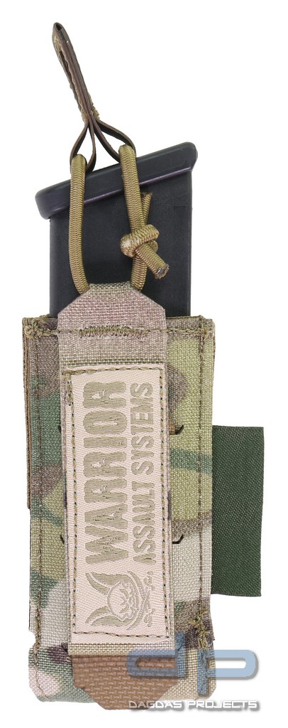 WAS Laser Cut Single Bungee Pistol Mag Pouch
