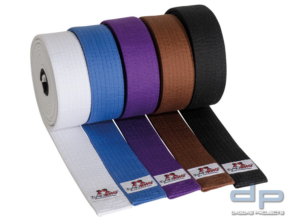 DANRHO IBJJF Gürtel, 4,5 cm Lila