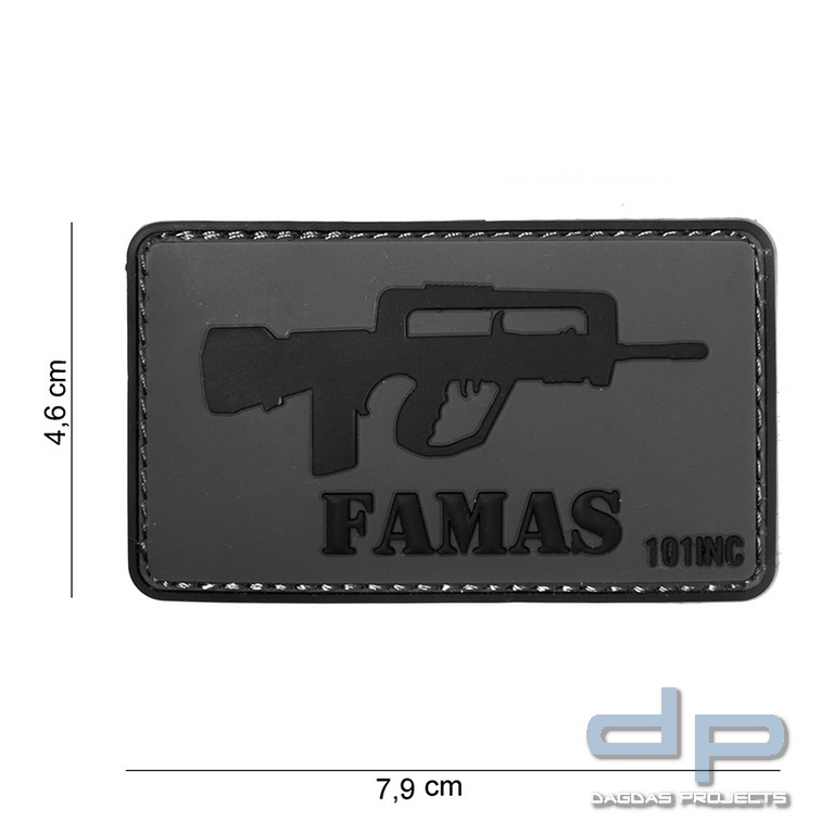 Emblem 3D PVC FAMAS