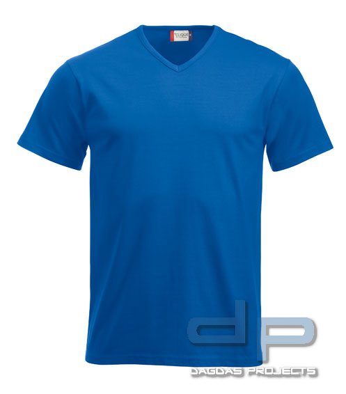 Behörden T-Shirt V-neck mit Wunschaufdruck in verschiedenen Farben