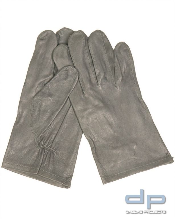 BW LEDERFINGERHANDSCHUHE UNGEF.GEBR. VPE 10