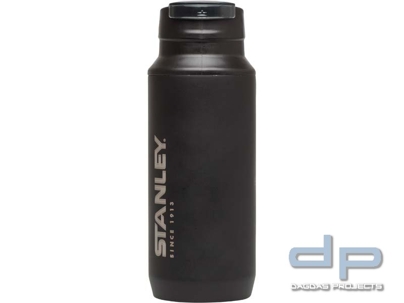 Stanley MOUNTAIN VACUUM SWITCHBACK MUG, Einhandtrinkbecher, matt schwarz, Deckel 2-tlg