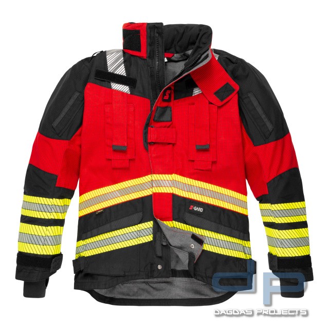 S-GARD Überjacke SARTEC; EN 469:2007 Kl. 1, rot-schwarzblau
