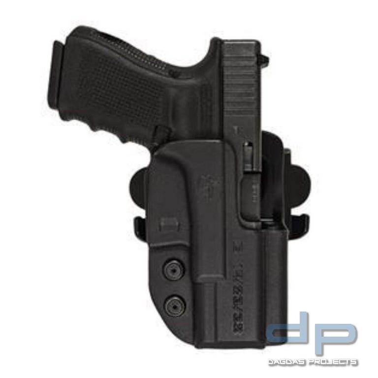 Comp-Tac Kydex Holster "International" schwarz, für HK Pistolen Mod. P30L + HK45 Full Size, rechts