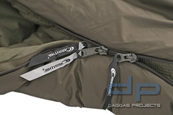 Carinthia Schlafsack Brenta Oliv Links RV