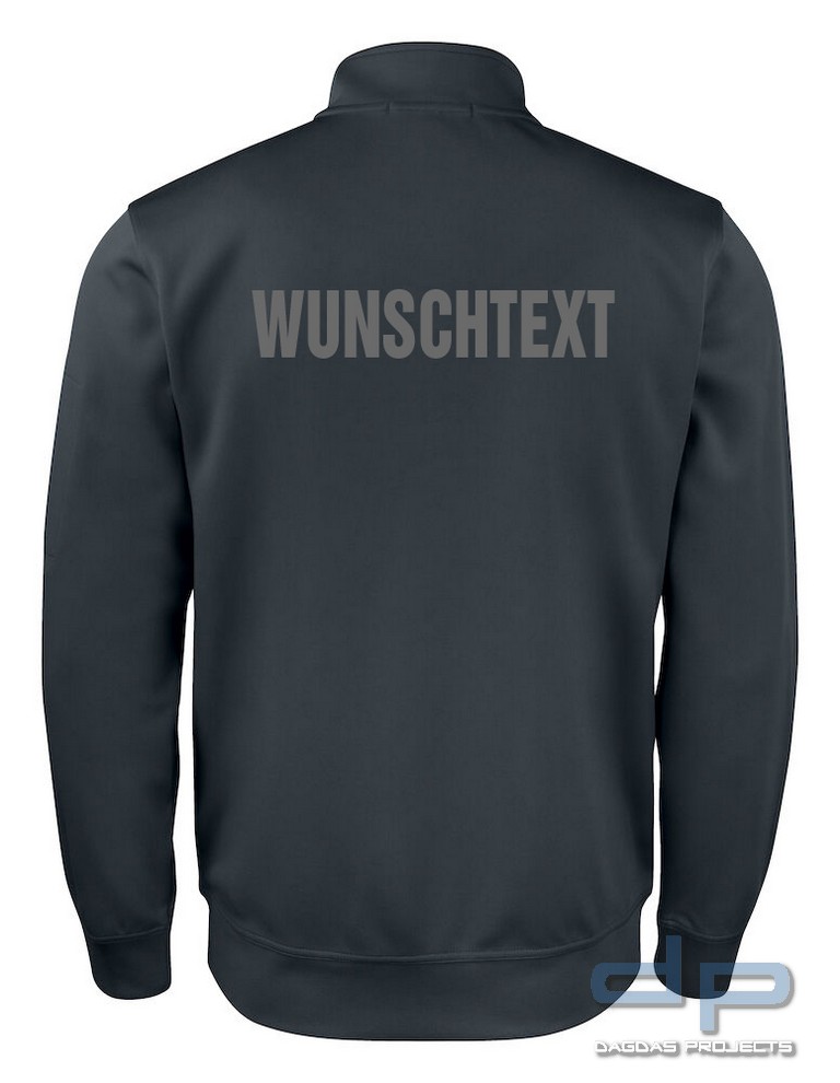 Basic Active Cardigan mit Wunschaufdruck in verschiedenen Farben