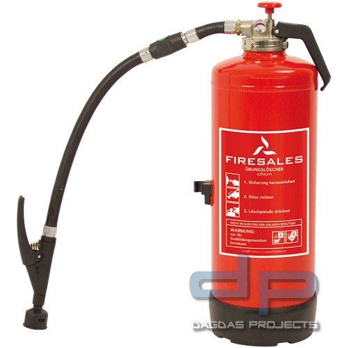 Übungslöscher Sprühschaum mit Schlagtaster