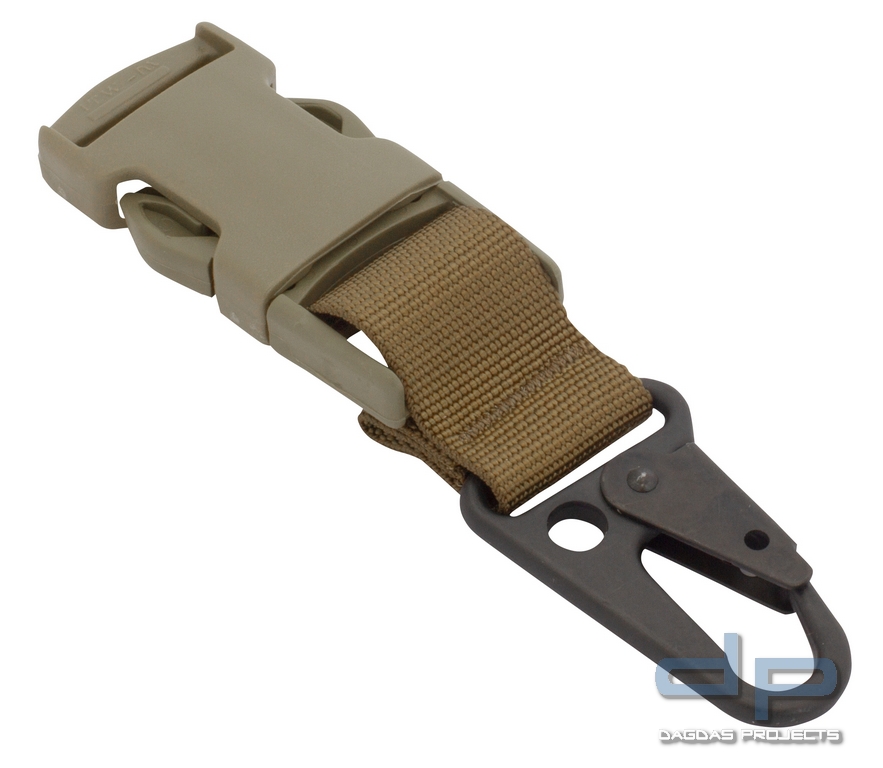 md-textil QD Trageriemenadapter H&K Karabiner