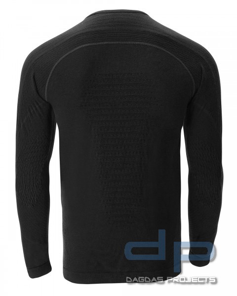 UYN EVOLUTION BIOTECH LANGARM SHIRT IN SCHWARZ