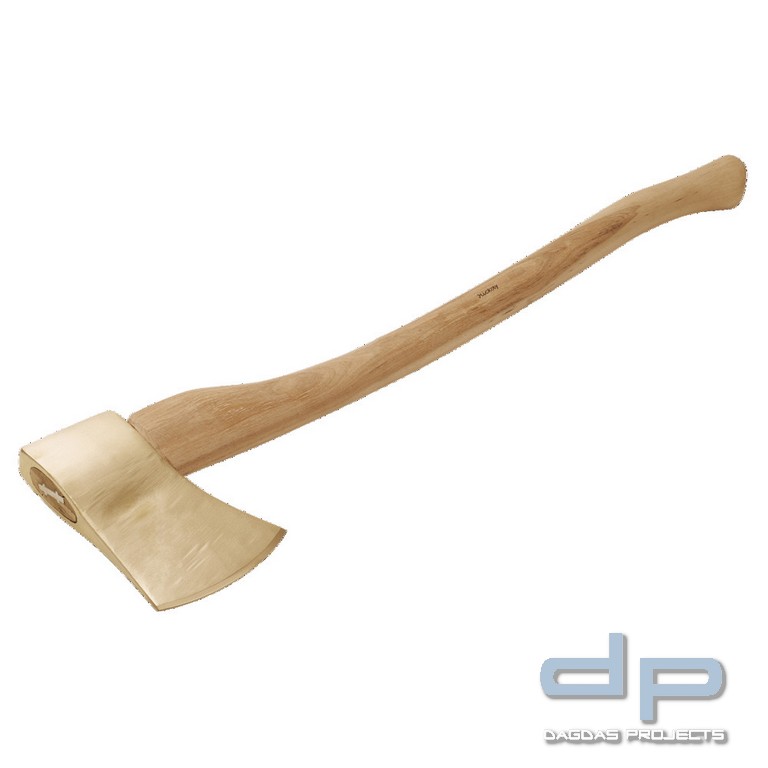 Axt funkenfrei, mit Hickorystiel, 1.600 g