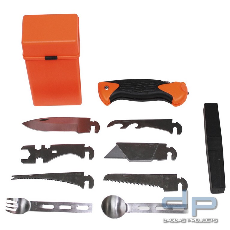Überlebensset, "SPECIAL", 27-teilig, orange Box
