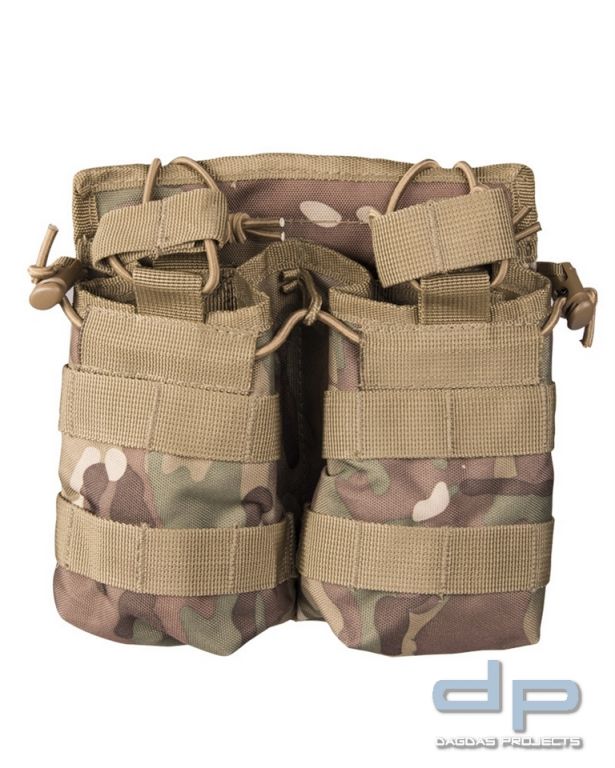 MAG.TASCHE OPEN TOP DOUBLE verschiedene Farben VPE 5