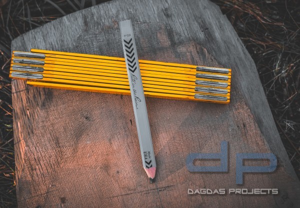 Rite In The Rain - Carpenter Pencils 12 Stück (dicke Bleistifte), Farbe: schwarz