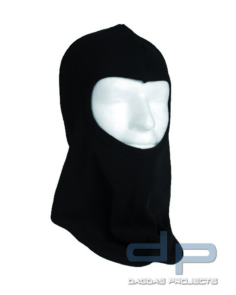 KOPFHAUBE BALACLAVA OFFEN COTTON SCHW. VPE 12