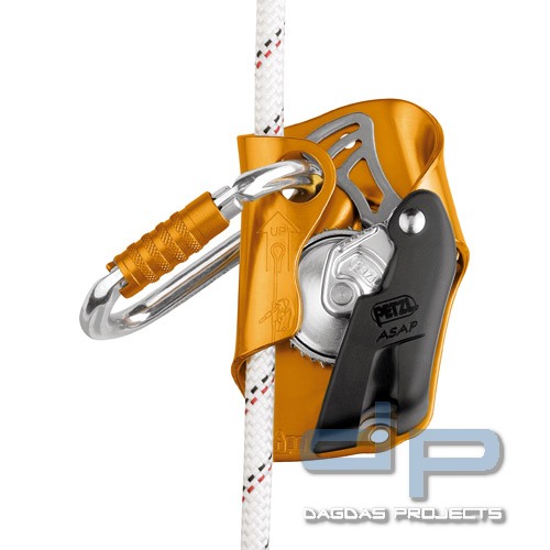 PETZL Mitlaufendes Auffanggerät ASAP inkl. OK TRIACT Karabiner