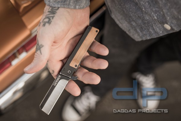 GERBER TASCHENMESSER QUADRANT BAMBOO