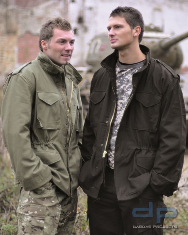 US Feldjacke M65 NYCO Teesar oliv