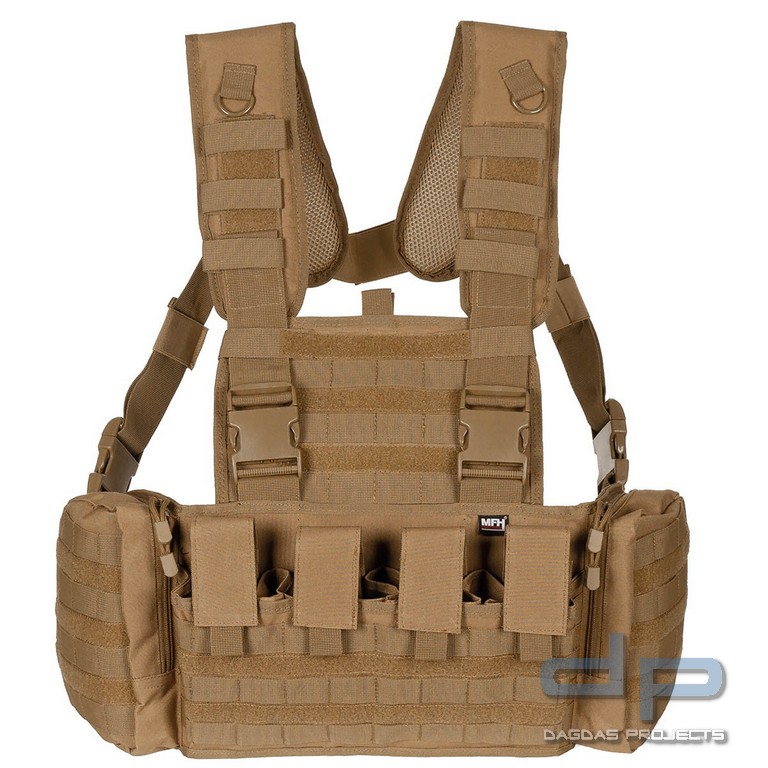 Chest Rig, "Mission", coyote tan