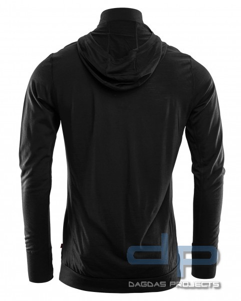 ACLIMA HERREN LIGHTWOOL HOODIE JET