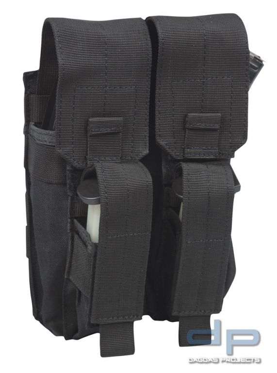 Magazintasche Condor AK47/74 Double Kangaroo Black