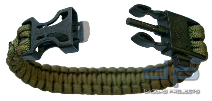 Relags Paracord Bracelet mit Zündstahl