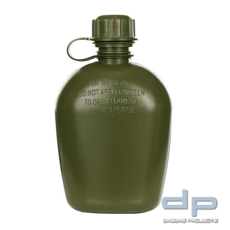 Plastik Feldflasche in verschiedenen Farben