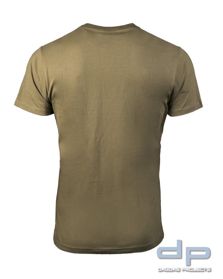 T-SHIRT US STYLE CO.COYOTE BROWN VPE 2