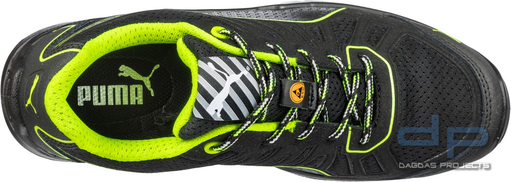 Puma Fuse TC Green Low S1P ESD SRC