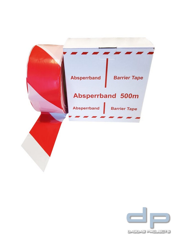 BAUSTELLEN-ABSPERRBAND 100 m