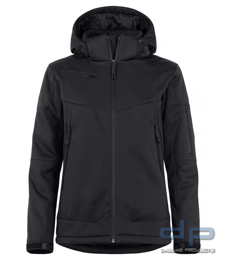 Behörden Softshelljacke "Grayland Ladies" in verschiedenen Farben mit 3 Fach Sonderdruck und Wunscht