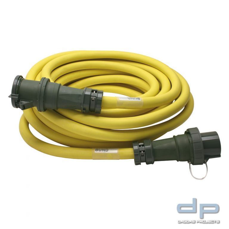 Verlängerungsleitung THW 400V/125A, 5G35, 25 m