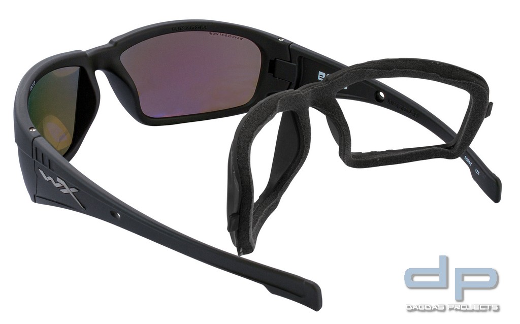 WILEY X BOSS SONNENBRILLE CAPTIVATE POLARIZED BLUE MIRROR