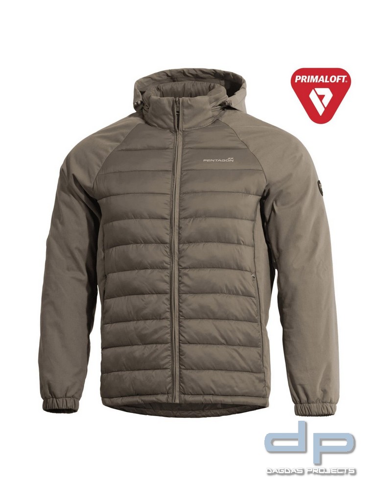 Pentagon Hybrid Kapuzen-Jacke - Neutron - Primaloft in verschiedenen Farben